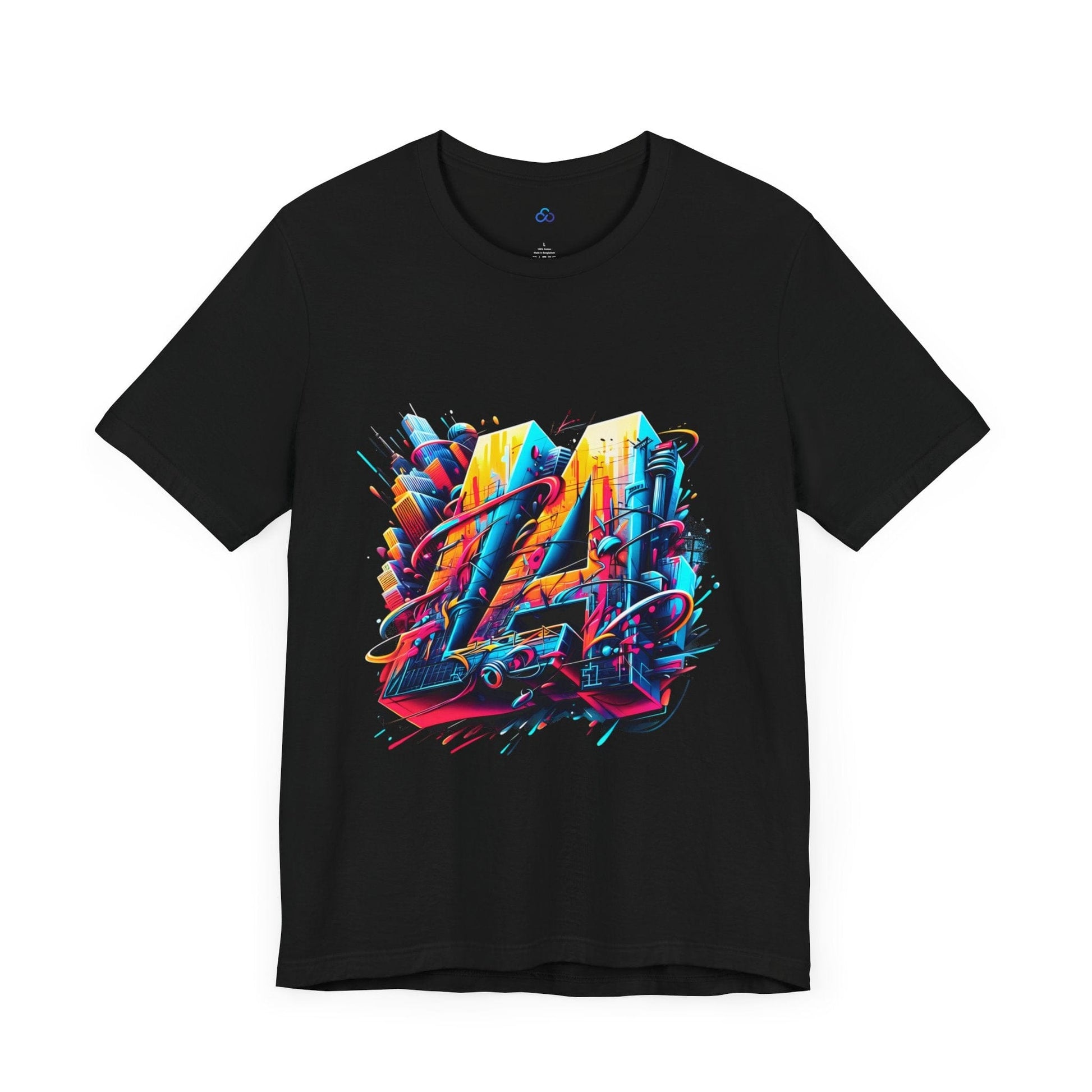 Printify T-Shirt LA Skyline Cloud Tshirt