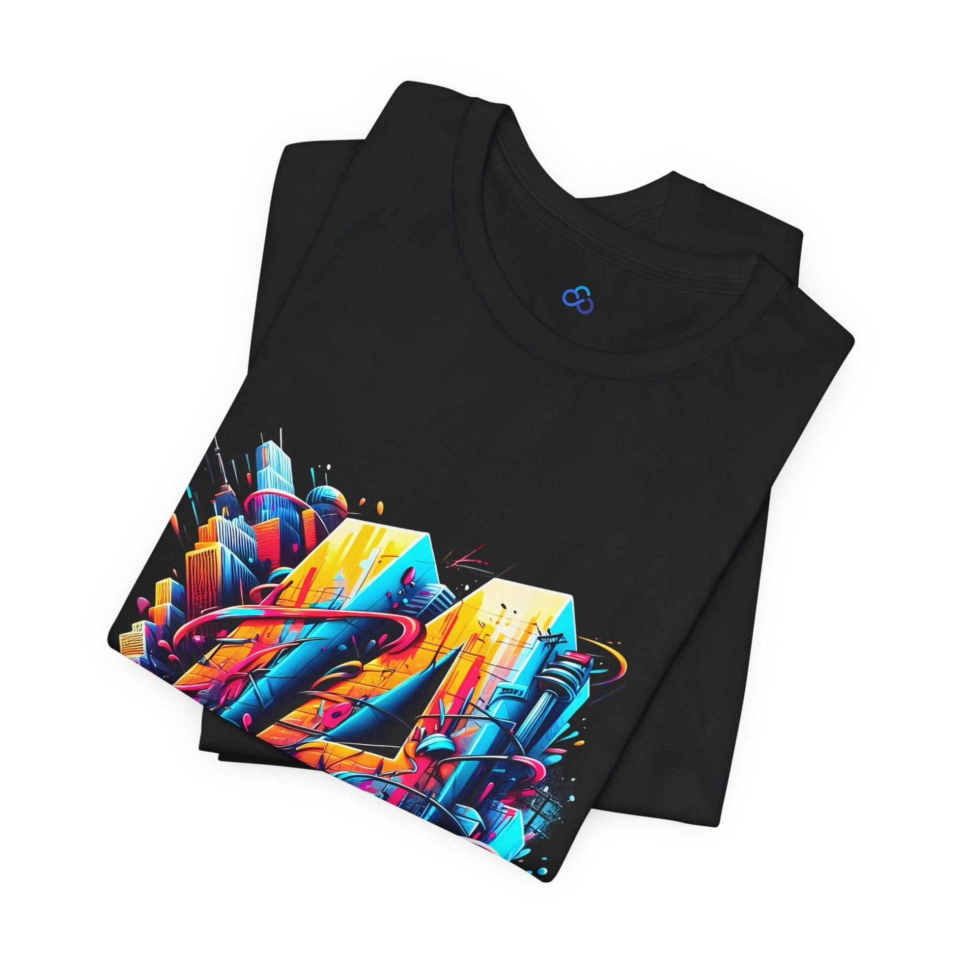 Printify T-Shirt LA Skyline Cloud Tshirt