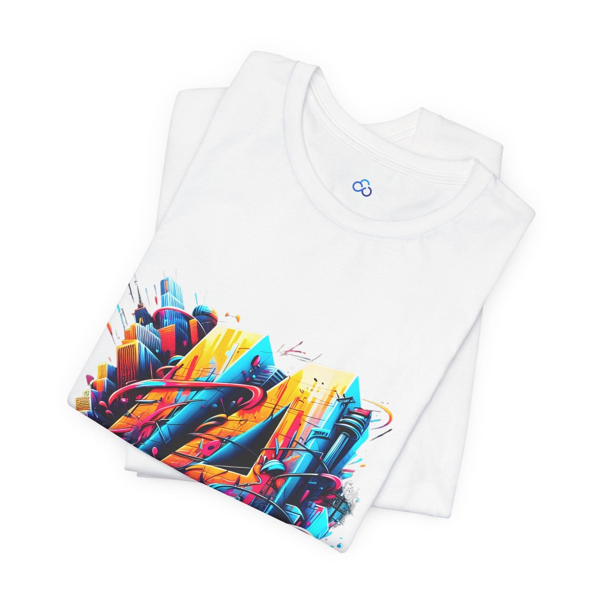 Printify T-Shirt LA Skyline Cloud Tshirt