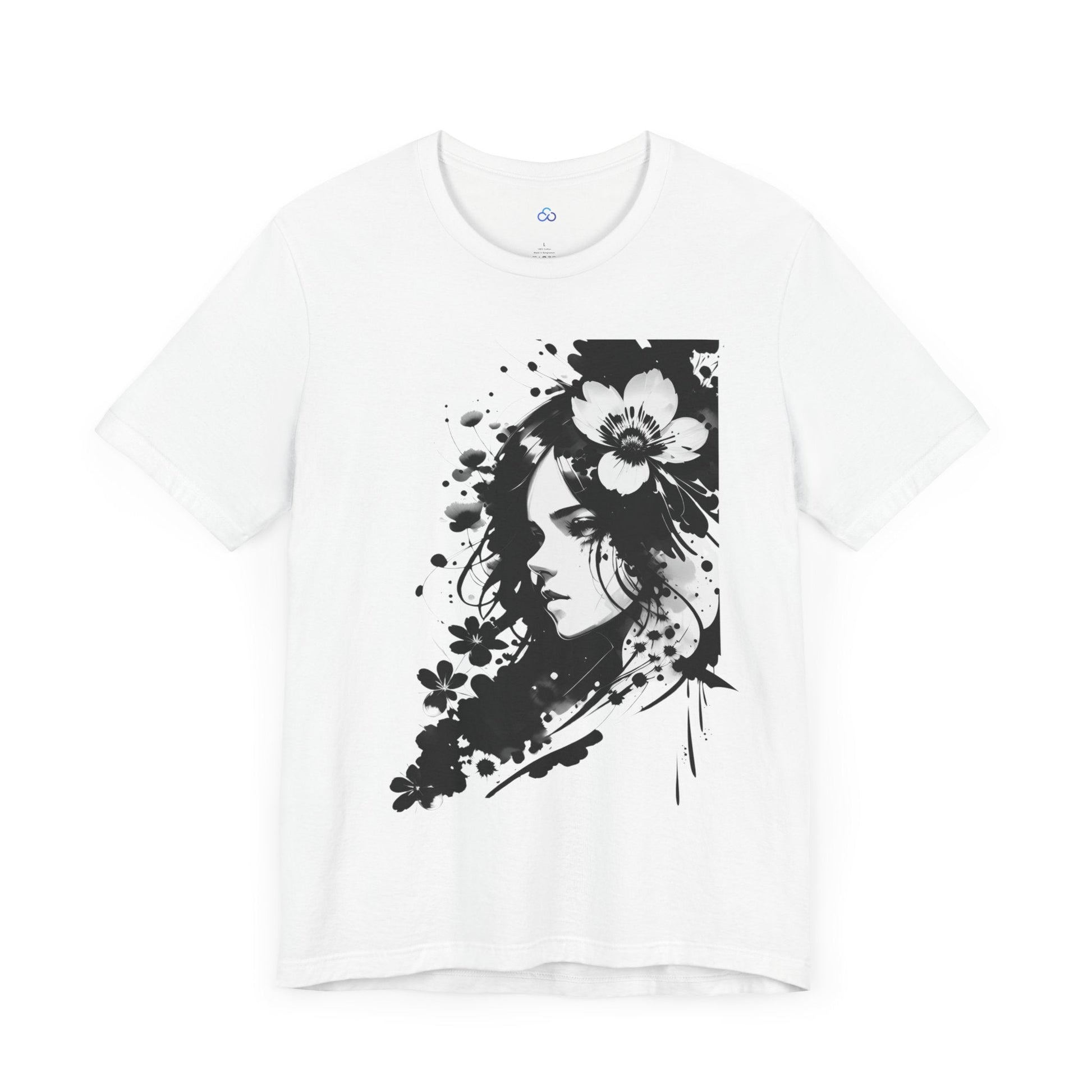 Printify T-Shirt Midnight Blossom Cloud Tshirt