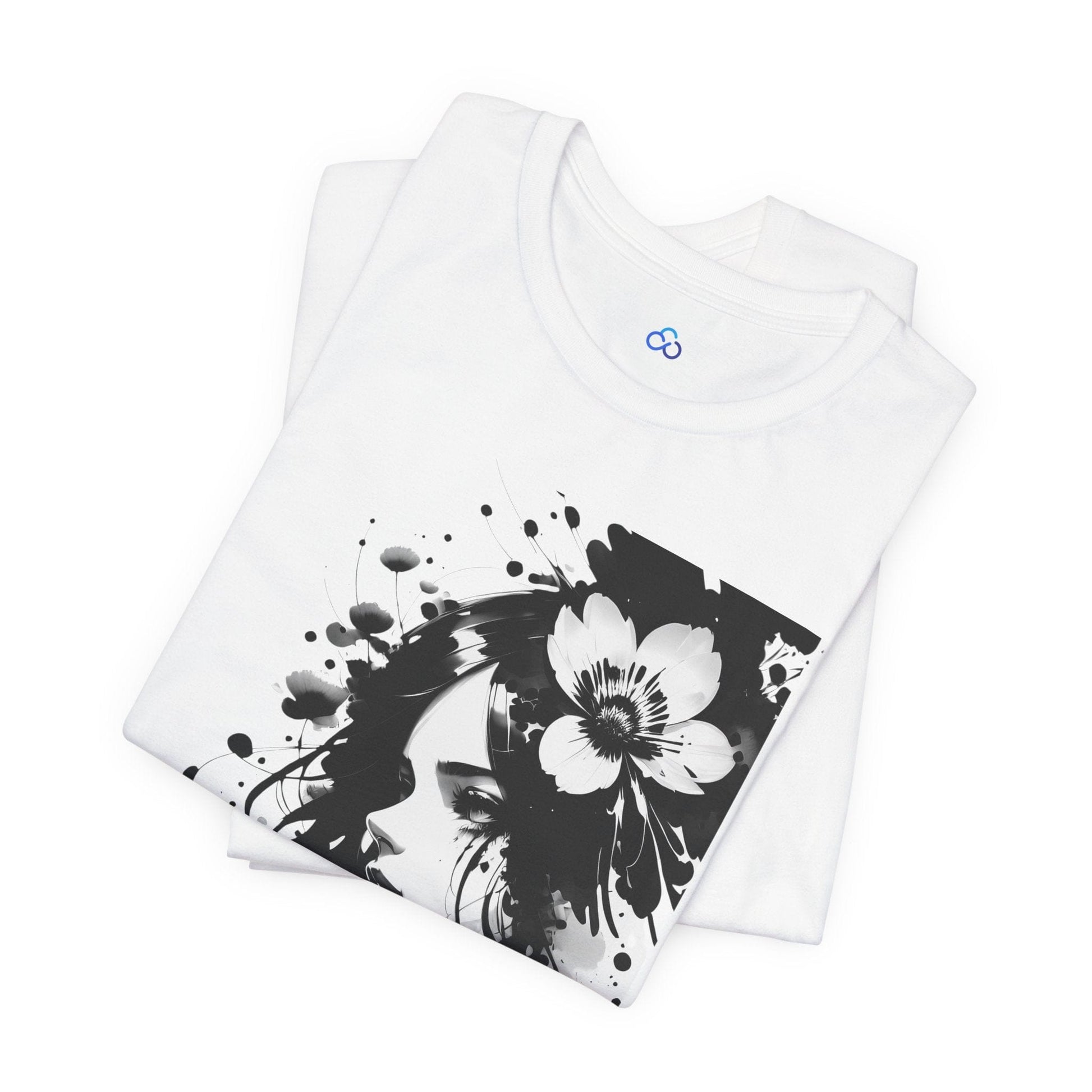 Printify T-Shirt Midnight Blossom Cloud Tshirt