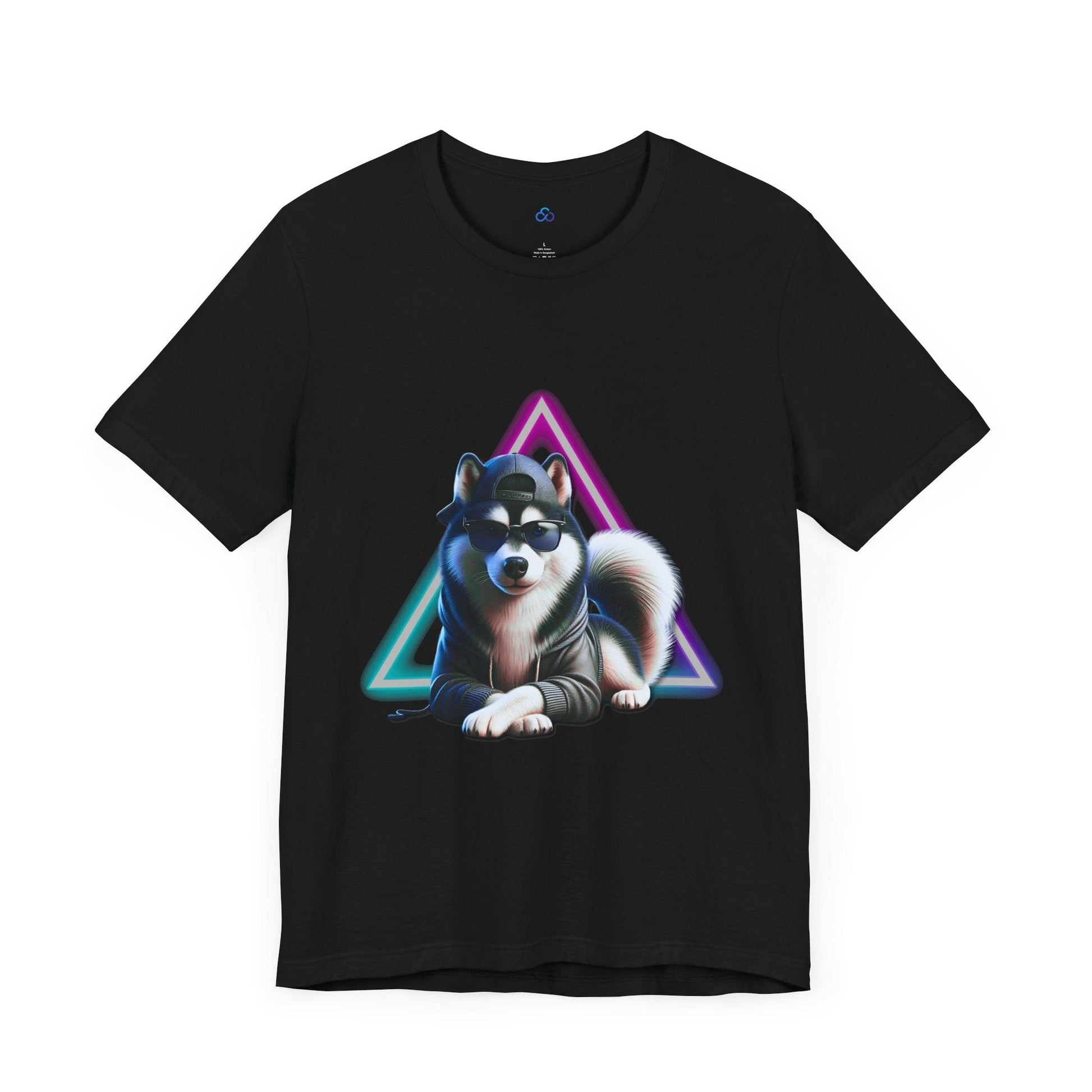 Printify T-Shirt Neon Paws Cloud Tshirt