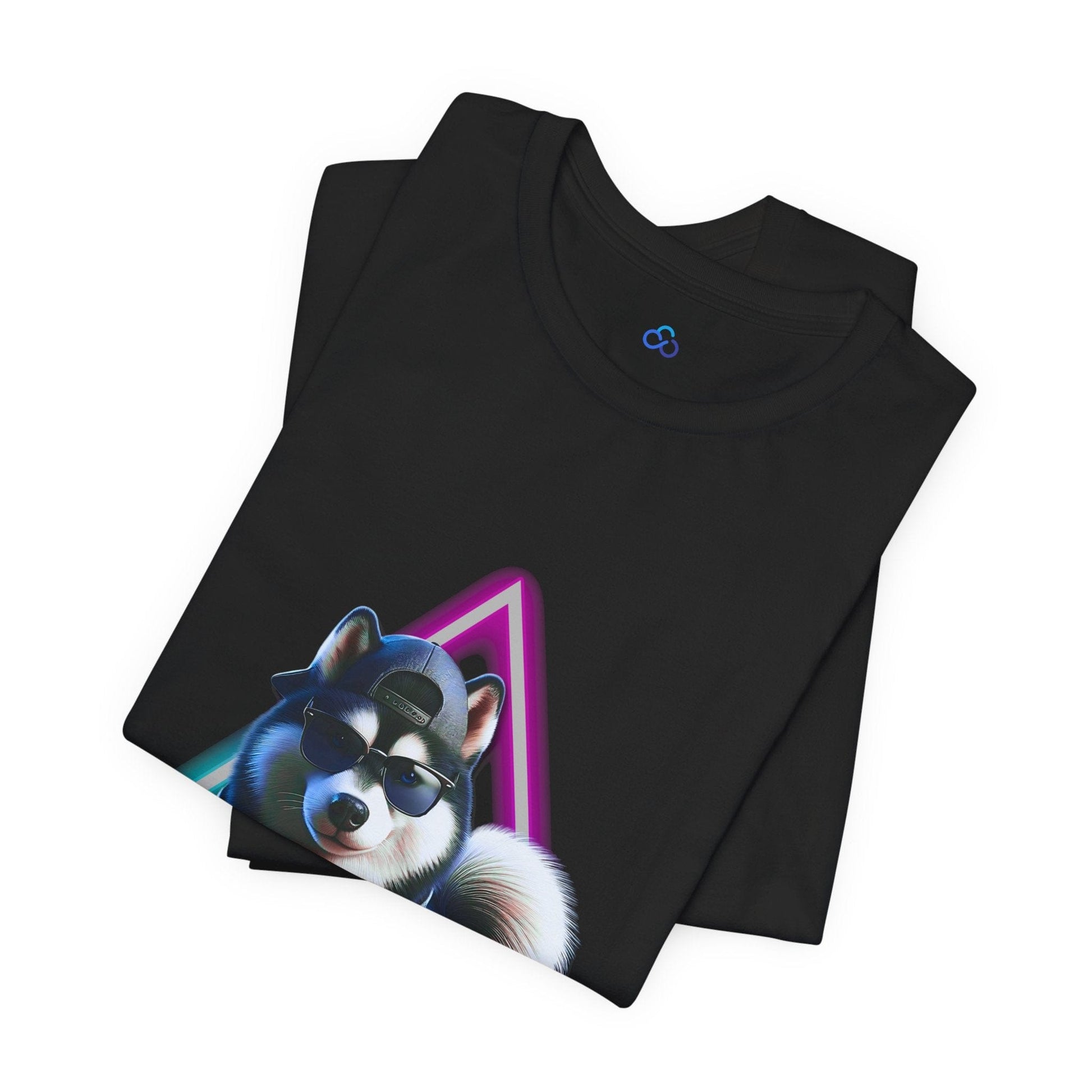 Printify T-Shirt Neon Paws Cloud Tshirt