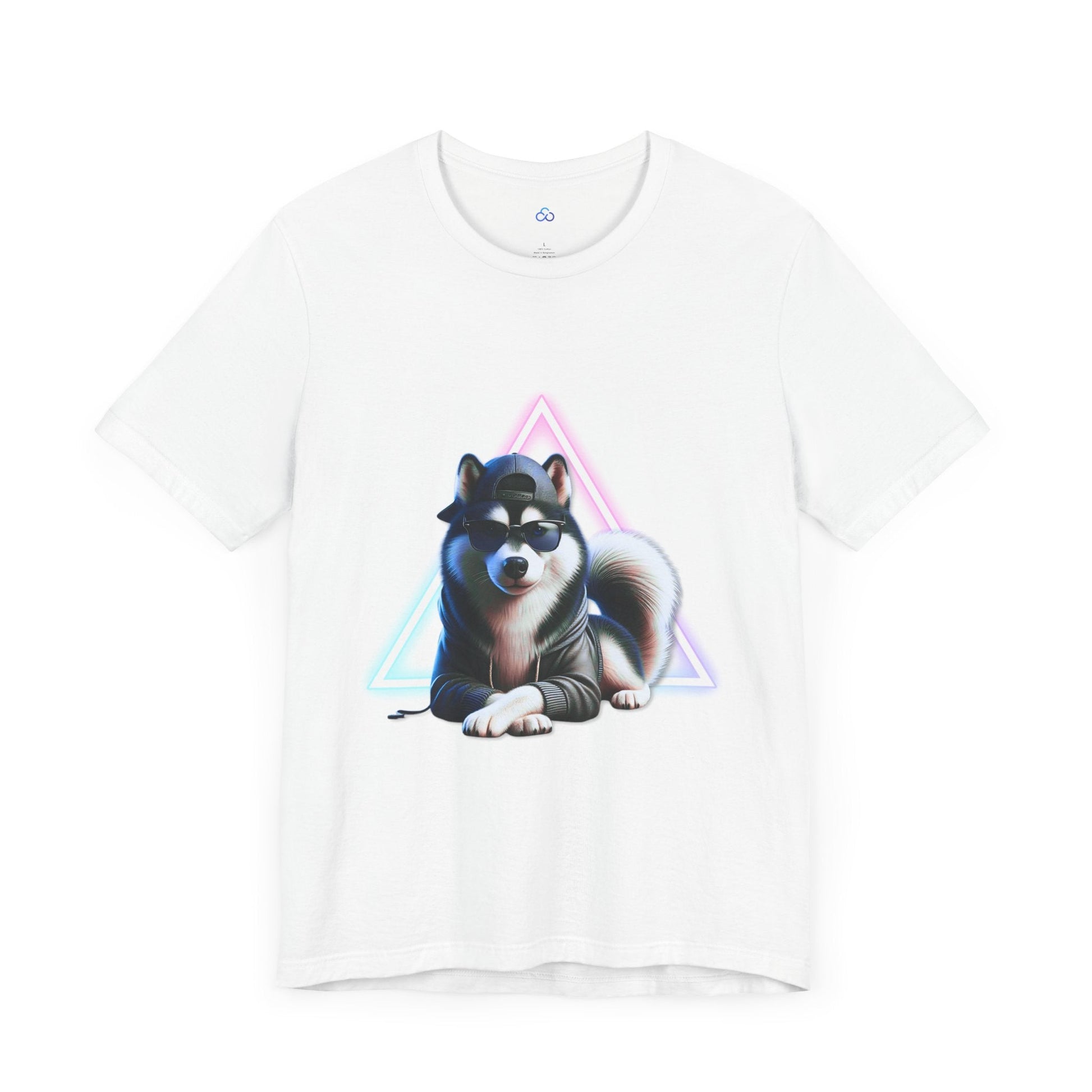 Printify T-Shirt Neon Paws Cloud Tshirt