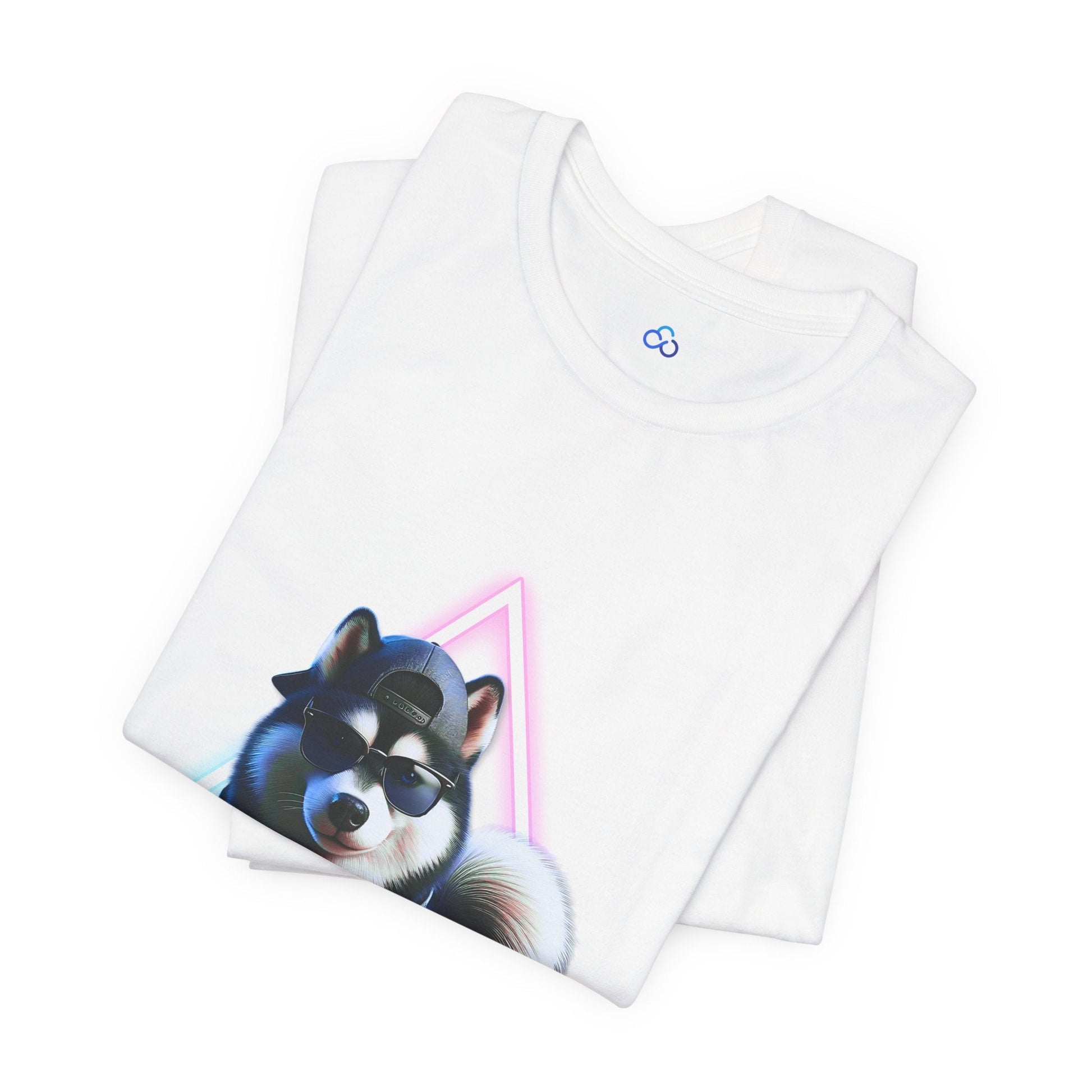Printify T-Shirt Neon Paws Cloud Tshirt