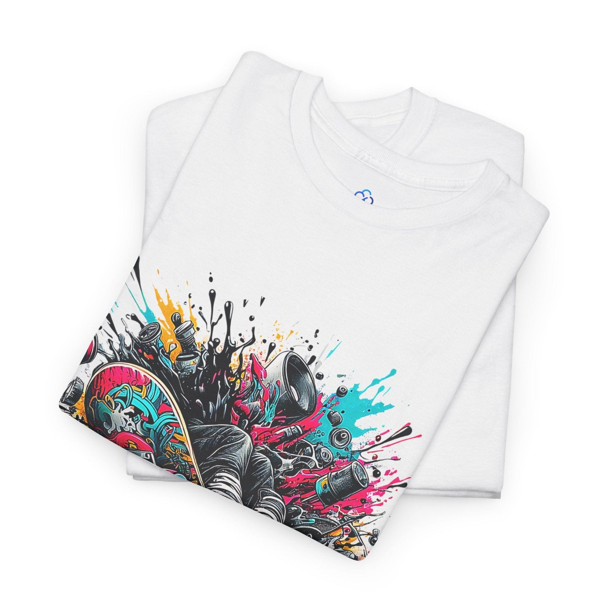 Printify T-Shirt Skate Splash Classic Tshirt
