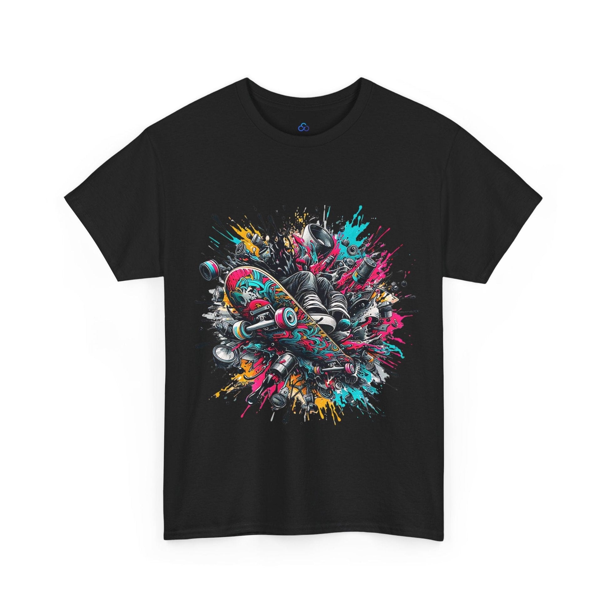 Printify T-Shirt Skate Splash Classic Tshirt