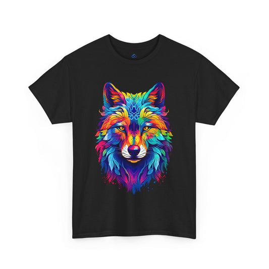 Printify T-Shirt Spectral Wolf Classic Tshirt