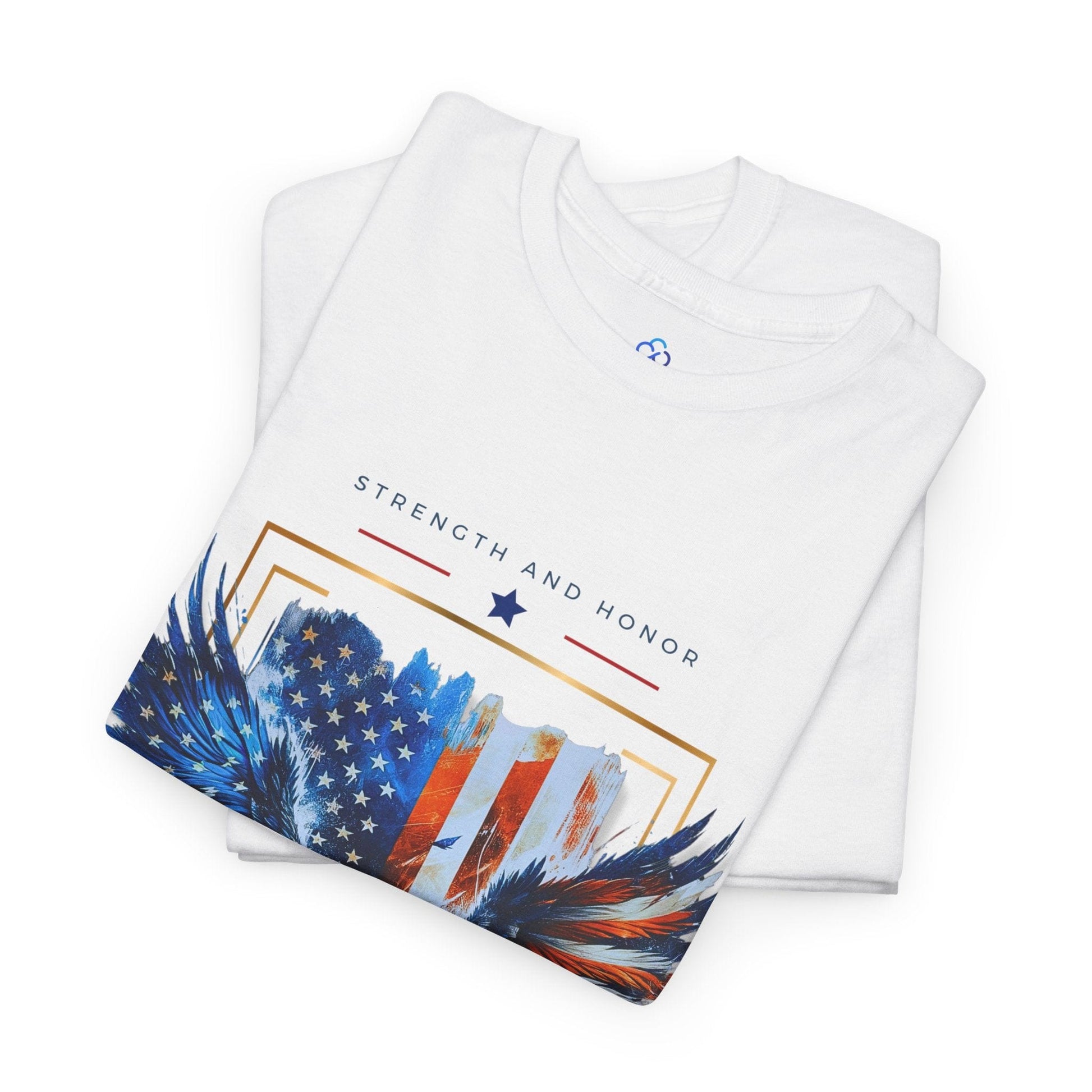 Printify T-Shirt Strength And Honor Classic Tshirt