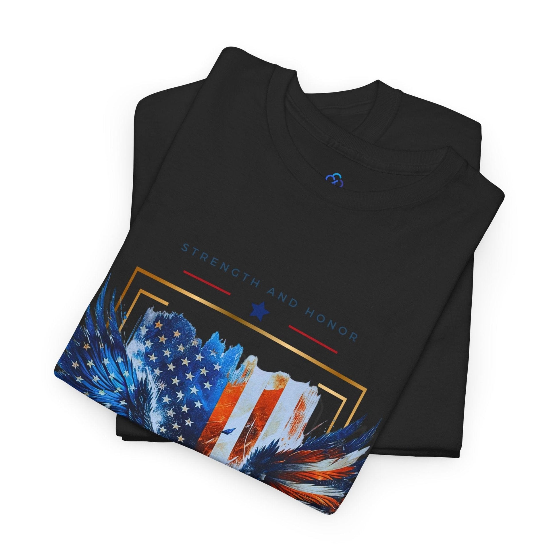Printify T-Shirt Strength And Honor Classic Tshirt