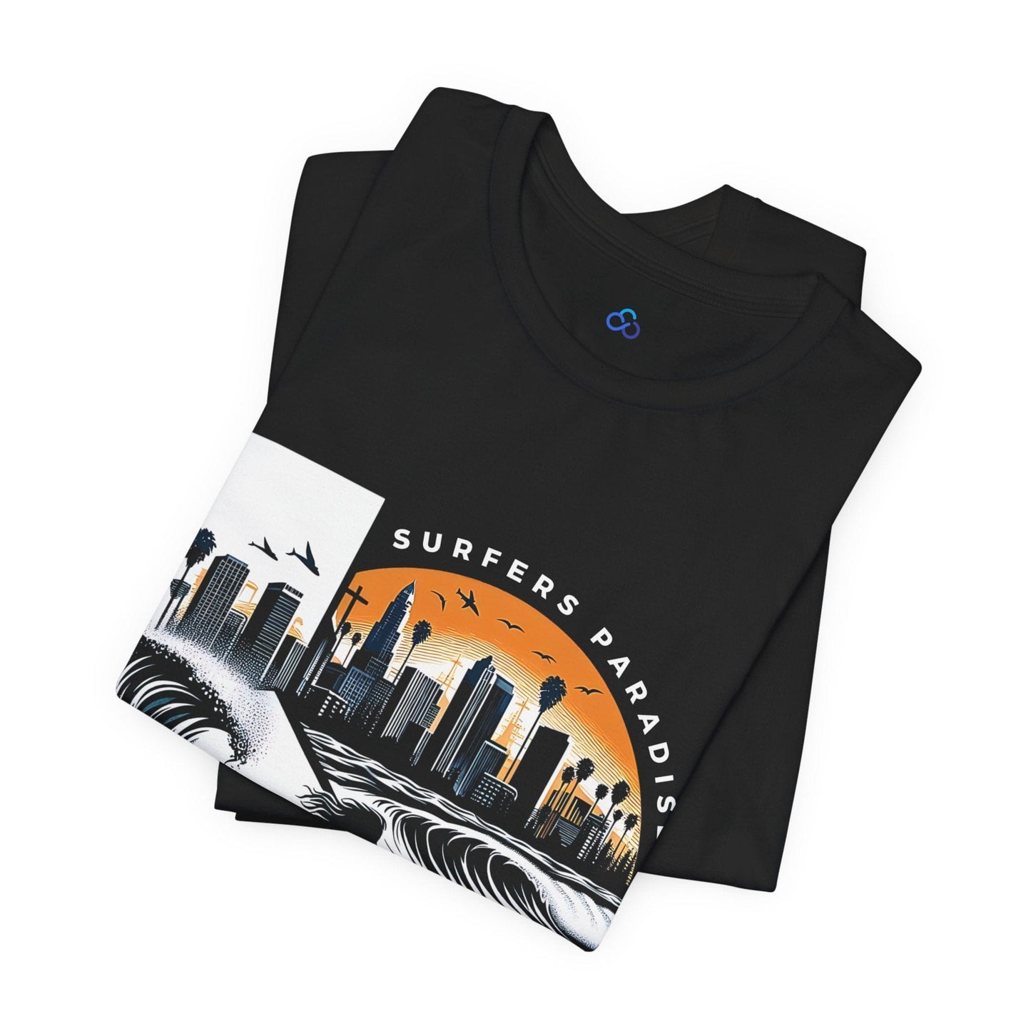 Printify T-Shirt Surfers Paradise Cloud Tshirt
