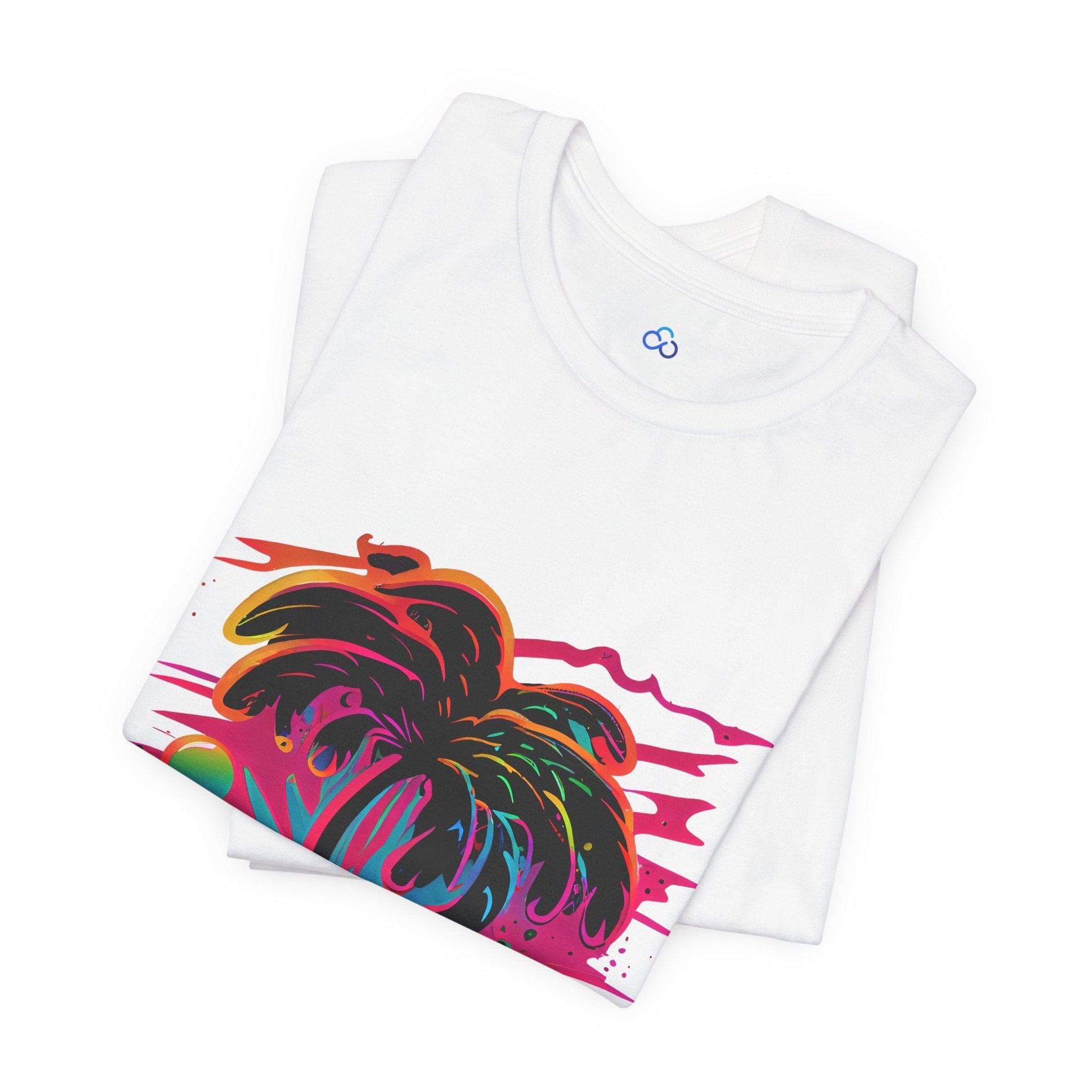 Printify T-Shirt Vibrant Oasis Cloud Tshirt