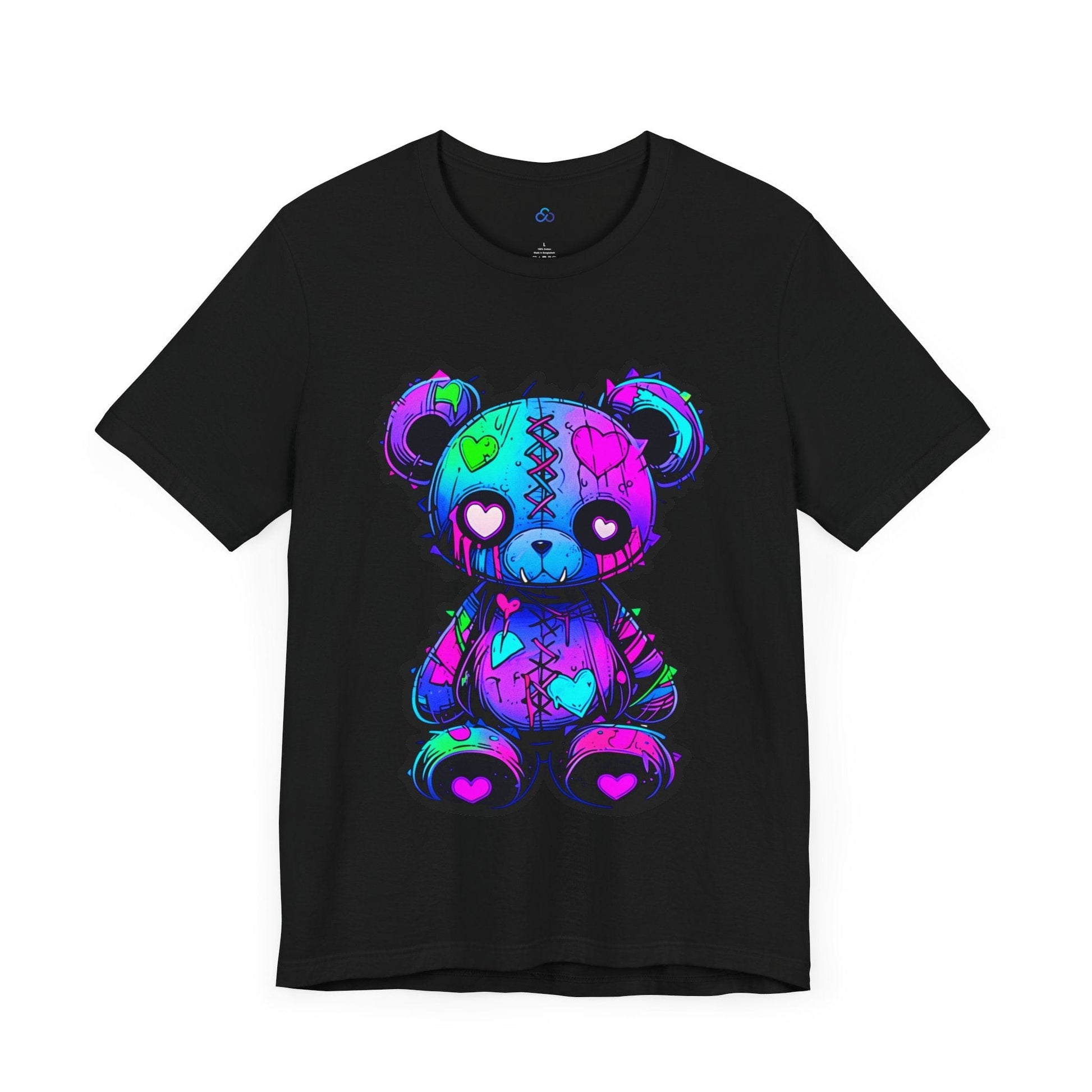 Printify T-Shirt Voodoo Teddy Bear Cloud Tshirt