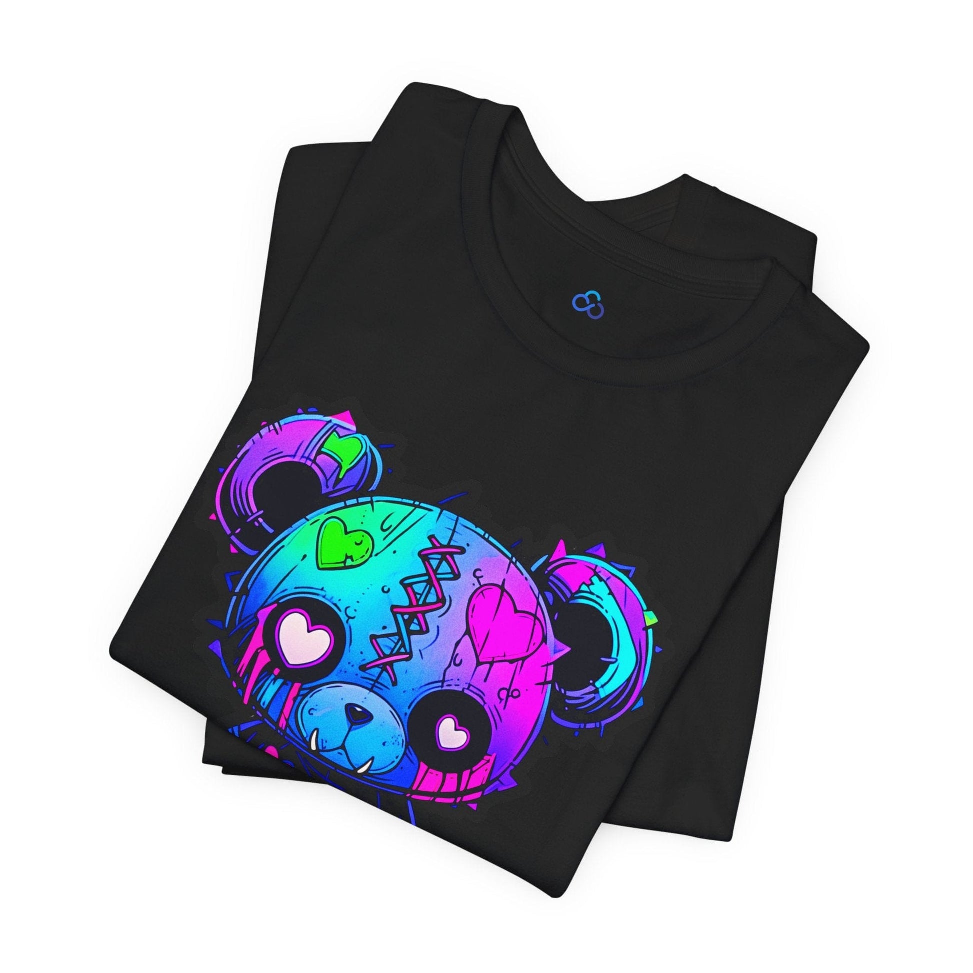 Printify T-Shirt Voodoo Teddy Bear Cloud Tshirt