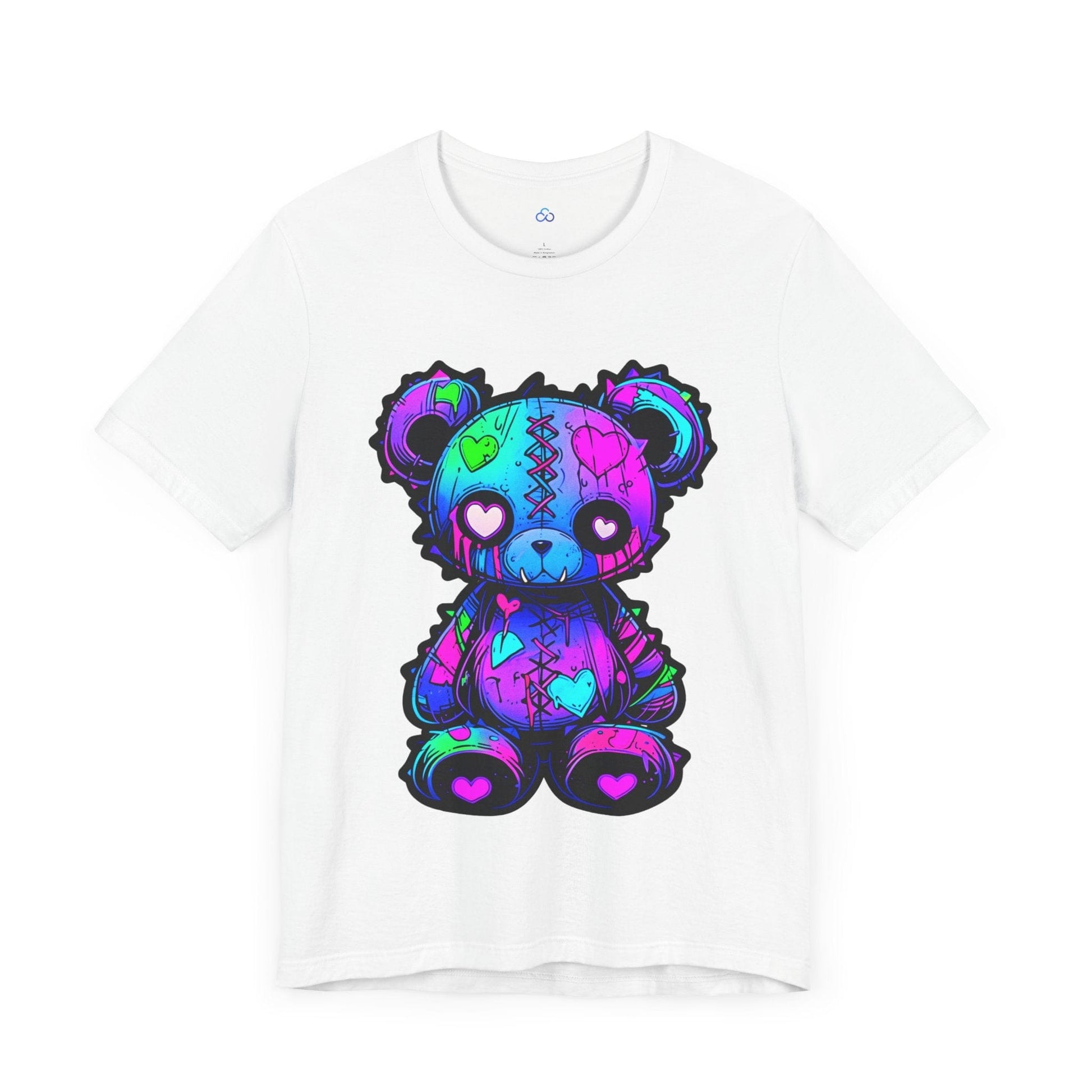 Printify T-Shirt Voodoo Teddy Bear Cloud Tshirt