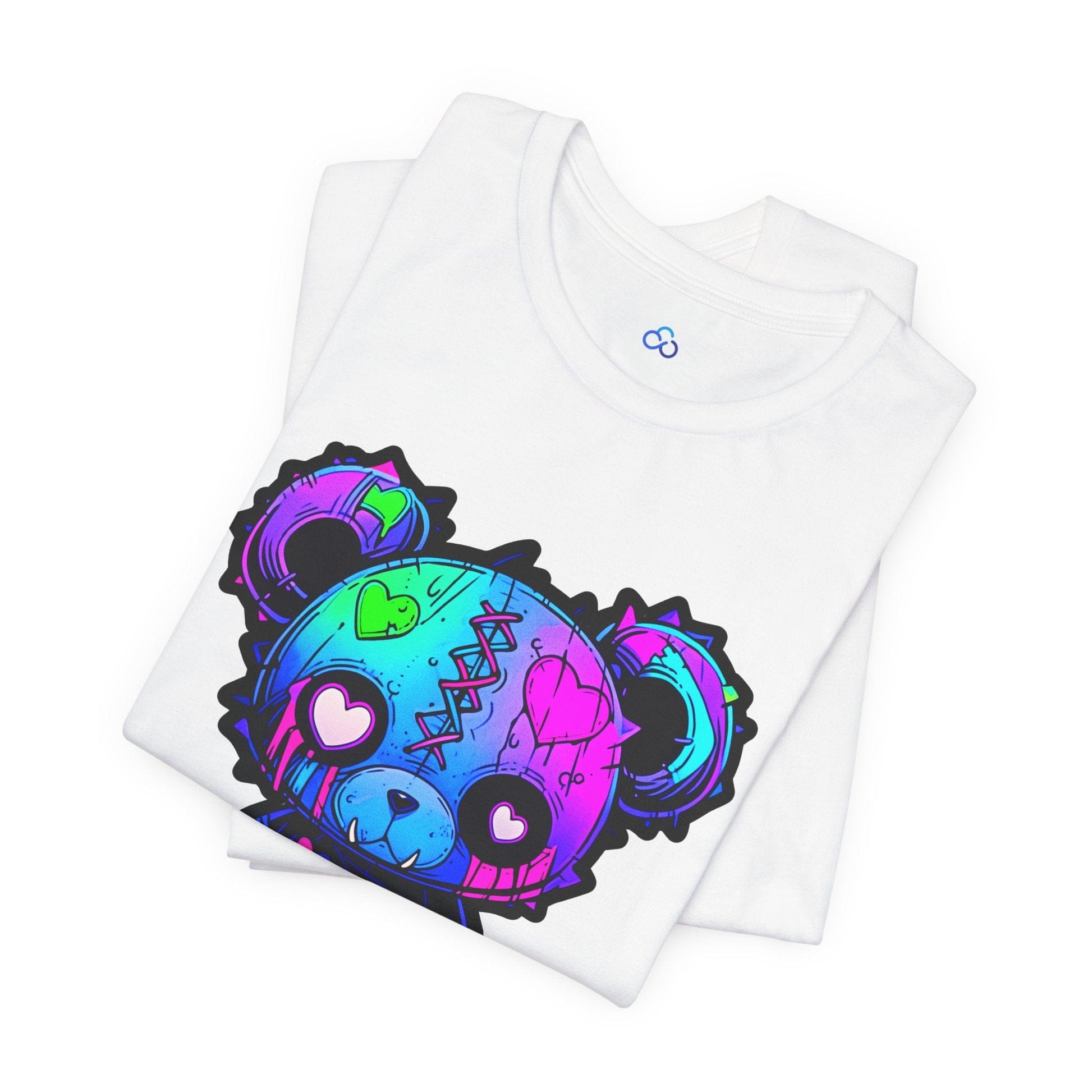 Printify T-Shirt Voodoo Teddy Bear Cloud Tshirt