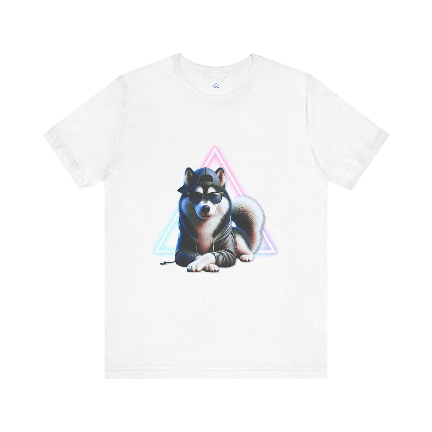 Printify T-Shirt White / S Neon Paws Cloud Tshirt