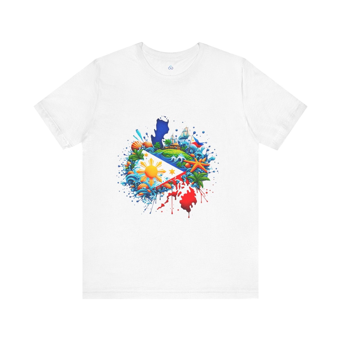 Printify T-Shirt White / S Philippines Dream Cloud Tshirt